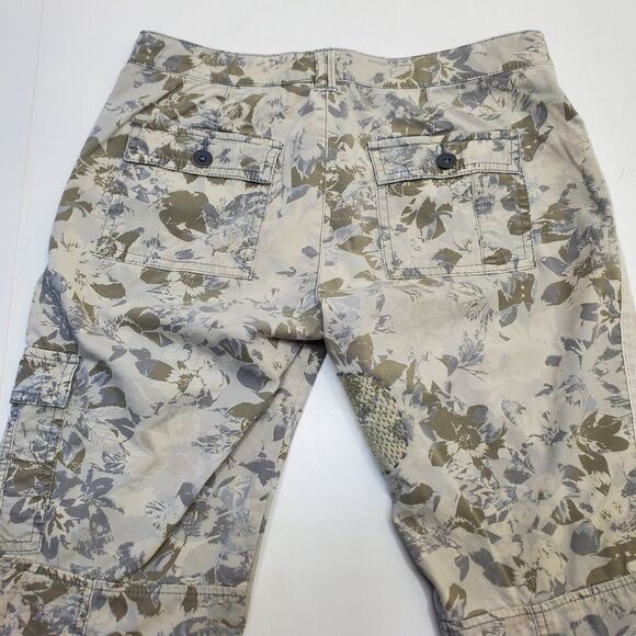 Hei Hei Anthropologie Jeans Camo Cargo Utility Pockets Lightweight Women's Sz 2 - Picture 6 of 16